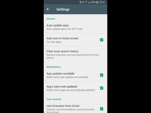 Android How to clear your Google Play Store search history