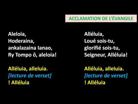 Aleloia Hoderaina   Katolika Malagasy Québec