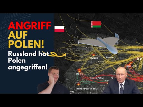 Russland greift Polen mit Drohnen an! Ukraine Lagebericht (493) und Q&A