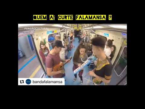 Falamansa Reposta músicos do metrô tocando Xote Da Alegria