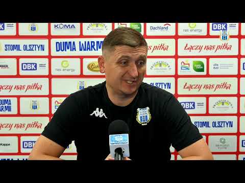 Trenerzy po meczu Stomil Olsztyn - Mamry Giżycko 7:1