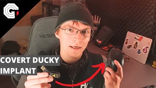 Covertly Implanting a USB Rubber Ducky into a Mouse