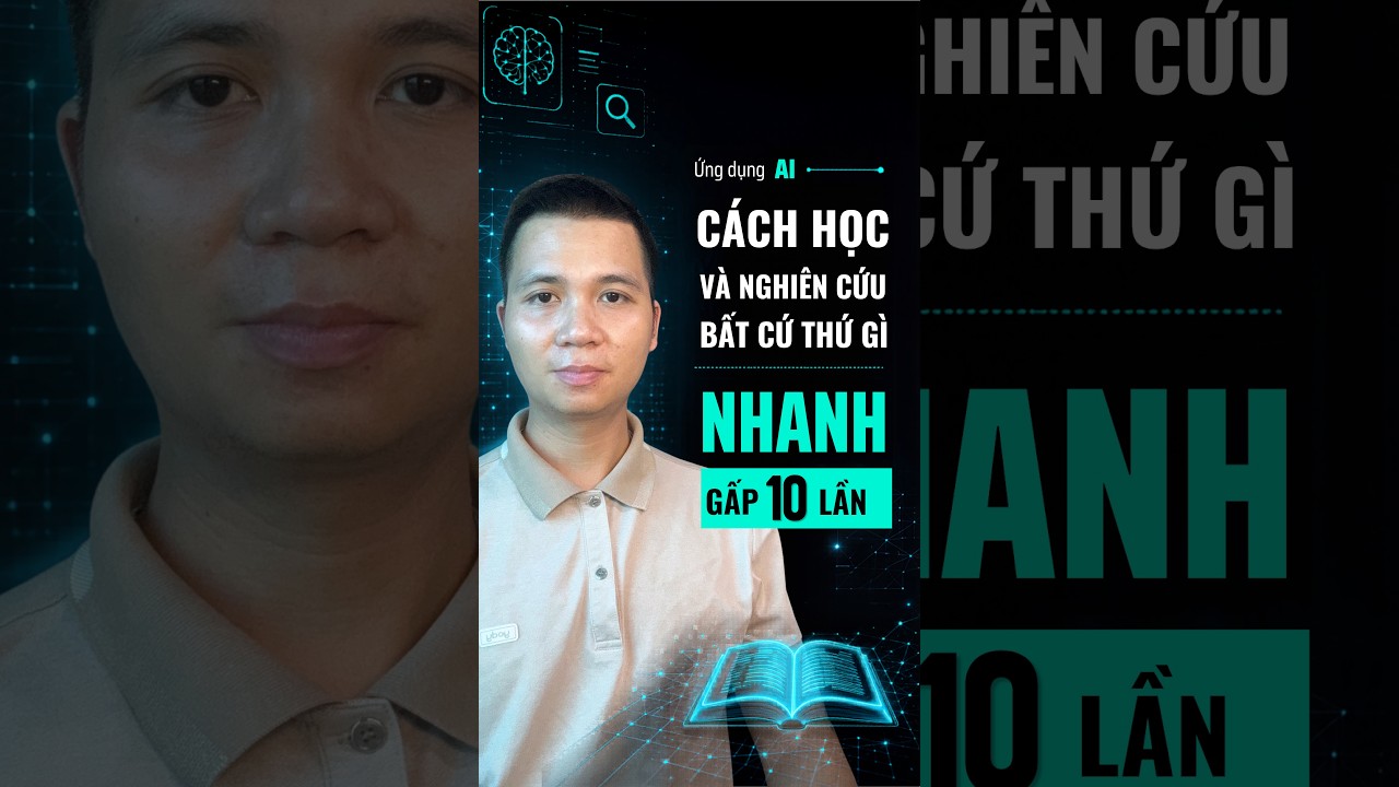 Cách học & nghiên cứu thông tin nhanh x10 lần với NotebookLM