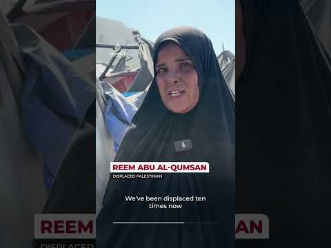 Families clear rubble after overnight Israeli strikes in Gaza