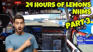 NHMS 2023, 24 Hours of Lemons Race with Rich in Car I Honda Civic