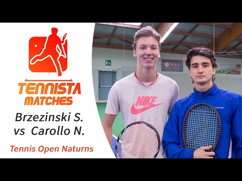 OPEN Finale Herren - Brzezinski Sebastian vs.  Carollo Nicola (Highlights)