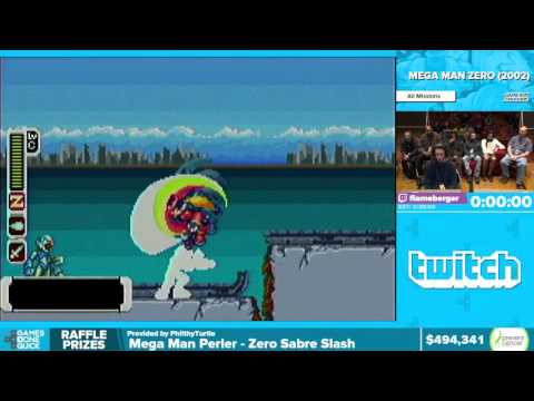 Mega Man Zero by Flameberger in 38:26 - Awesome Games Done Quick 2016 - Part 115