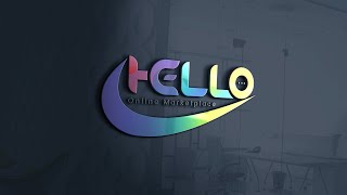Online Marketplace Logo Design Tutorial in Adobe Photoshop