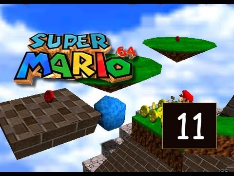 Super Mario 64 - Whomp's Fortress - Red Coins on the Floating Isle - 11/120