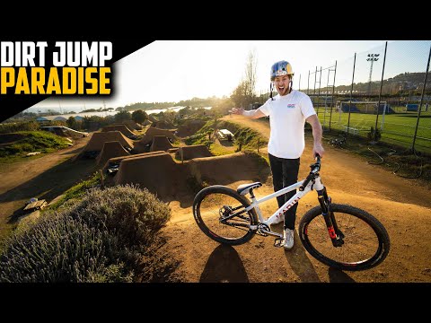 TRAINING HAS BEGUN ON THESE INSANE MTB DIRT JUMPS!!