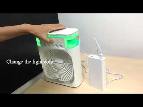 Small Portable  Air Conditioner Usb desktop cooler Conditionimg humidifier mini Cooling fan