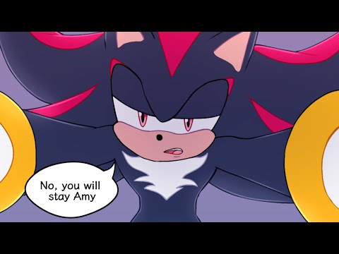 Amy leaving Shadow? The Island Brings Together [ PART 1] Shadamy comic's dub