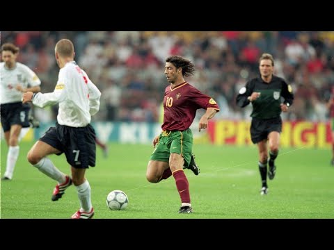 Maestro Rui Costa vs England (Euro 2000 Group Stage 1R) The Best Game