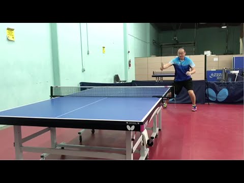 Butterfly Training Tips with Jinxin Wang - Forehand and Backhand Loop Stroke Chemistry