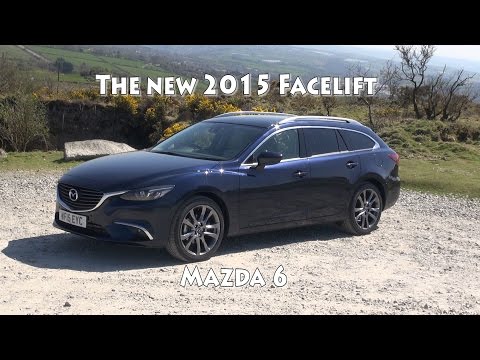 The New 2015 Mazda 6 facelift test drive and review