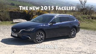 The New 2015 Mazda 6 facelift test drive and review