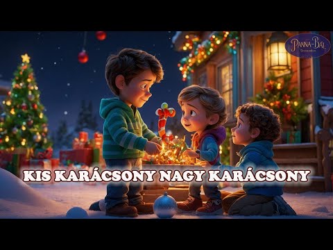 Kis Karácsony, Nagy Karácsony🎄 - Panna-bál együttes (gyerekdalok, animáció)