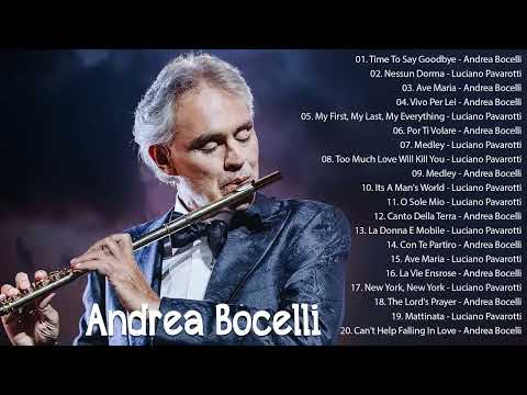 Andrea Bocelli, Luciano Pavarotti Greatest Hits  -The Most Favorite Opera Songs All Time ❤ #opera#9