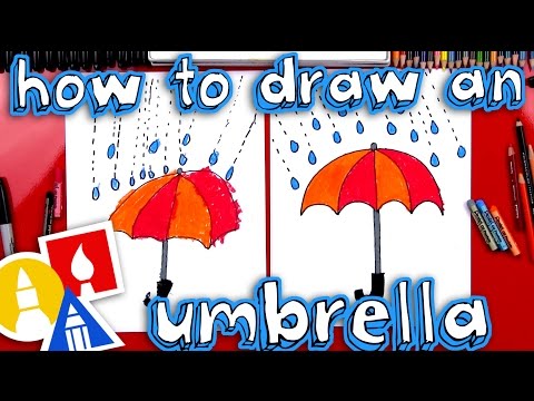 How to draw an umbrella