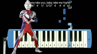 Download lagu Not Pianika Ultraman Tiga Opening mp3 Download lagu Not Pianika Ultraman Tiga Opening mp3
