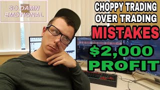 How To Day Trade Stocks For a Lucky $2,000 Profit Day | Over Trading