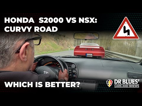 Comparing Speed: Honda S2000 vs. NSX on Small, Winding Roads