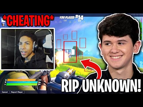 NRG Unknown Caught CHEATING in Fortnite Tournament!