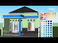 Menarik Kombinasi Warna cat dinding exterior rumah minimalis yang bagus MASA KINI 2019, Video Rumah Minimalis Tampak Depan Marun Waran Merha paling dicari!