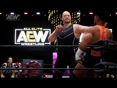 AEW Fight Forever Big Show vs. PowerHouse Hobbs