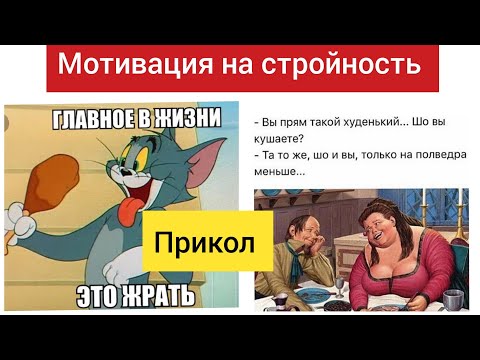 Прикол. Надо меньше жрать. Мотивация на стройность
Мотивация на похудение