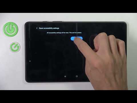How to Reset Accessibility on SAMSUNG GALAXY TAB A 8.0 2019 - Accessibility Settings