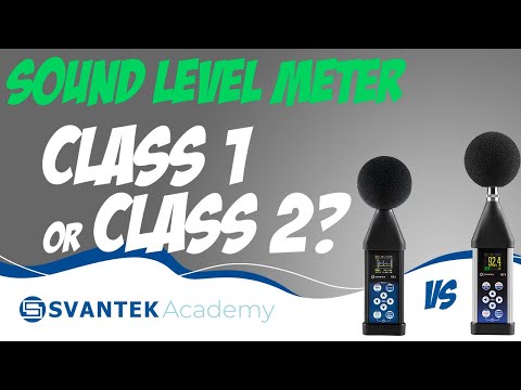 Sound Level Meter: Types of sound level meters – SVANTEK Academy