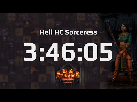3:46:05 Any% HC Hell Resurrected