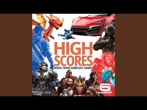 Gameloft Asphalt 8: Airborne – “Circular Sunset” drum sheet