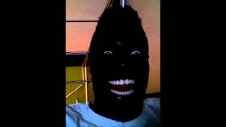 EXTREMELY Funny Black Guy Laughing in the Dark !