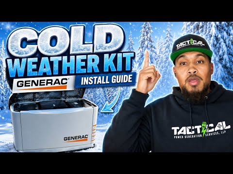 Extreme Cold Weather Kit Installation for Generac Guardian Residential 9kw to 22kw Generators