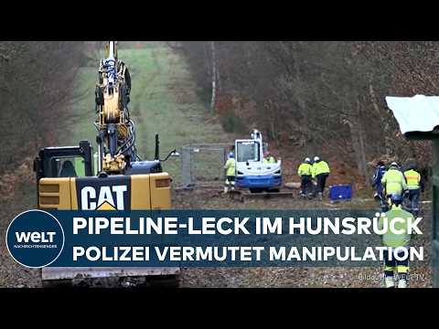 Video Thumbnail: DEUTSCHLAND: Diesel aus Pipeline im Hunsrück – Polizei vermutet Manipulation statt Anschlag!