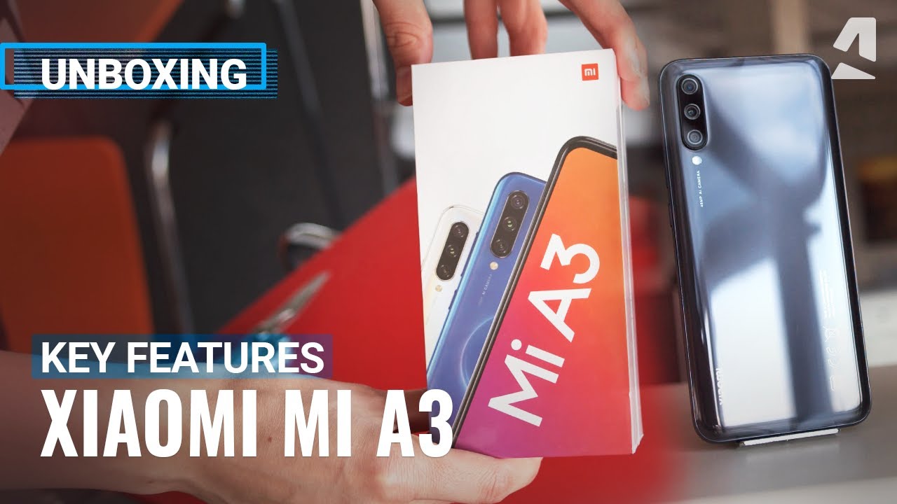 Xiaomi Mi A3 Unboxing & Key Features