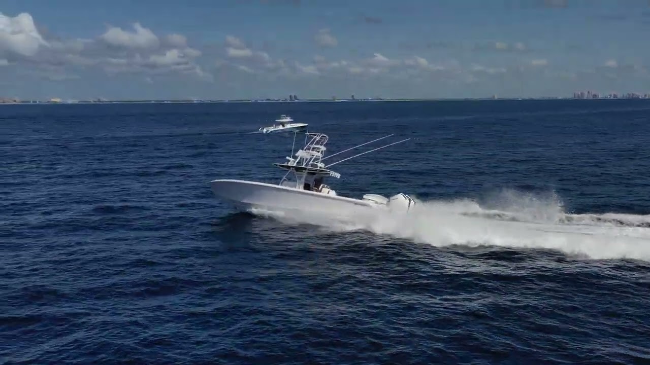 Bahama 41 with twin Verado 600's