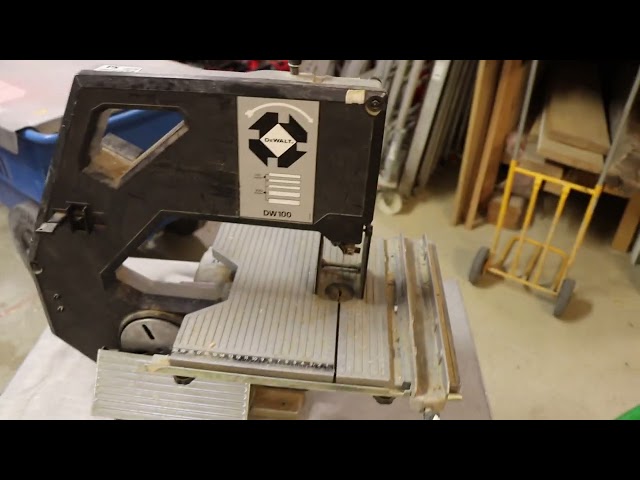 788358 Dewalt DW 100 band saw