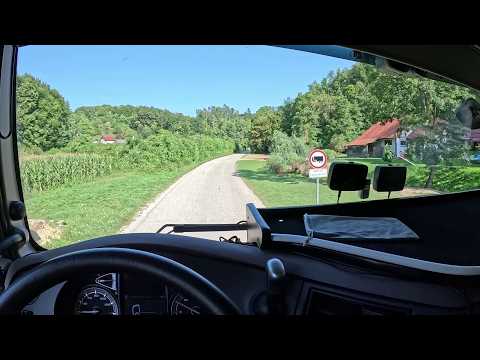 Truck Vlog - Country Roads in Slovenia...Not For Beginners.
