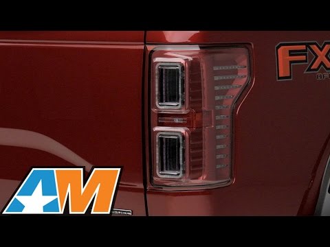 2015-2016 F-150 Raxiom Horizon LED Tail Lights - Clear/Red Review & Install