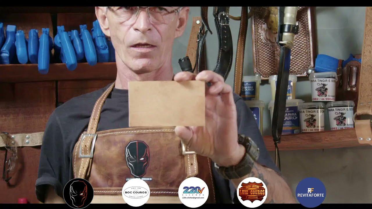 Workshop do Mestre - dia 3 Curso na arte em Couro por Toninho Búfalo Bill