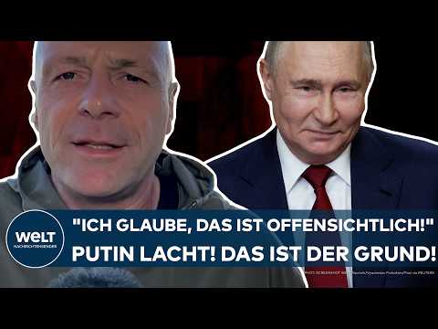 UKRAINE-KRIEG: Trump-Telefonat? "Ich glaube, das ist offensichtlich!" Putin lacht! Das ist der Grund