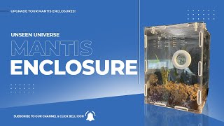 Unseen Universe Acrylic Mantis Enclosure - Unboxing and Review!