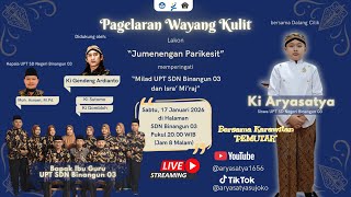Download lagu Pagelaran Wayang Kulit 'Jumenengan Parikesit' || Dalang Cilik Ki Aryasatya || SDN Binangun 03 mp3