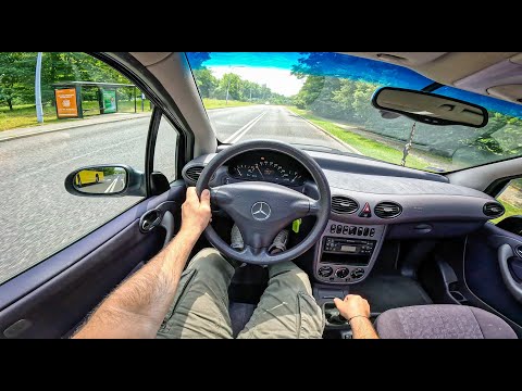 2003 Mercedes A W168 | [1.7 CDI 90HP | POV Test Drive