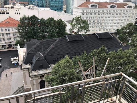 Kiến trúc mái nhà hát Lớn thành phố Hồ Chí Minh - Kho Tư liệu Xây dựng