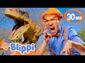 DINOSAUR SONG LOOP Blippi Music For Children Learning Animals Educational Videos For Kids