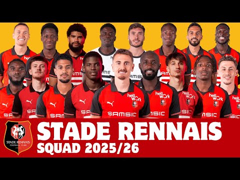 Stade Rennais F.C. Full Squad For Season 2025/26 | Stade Rennais | FootWorld